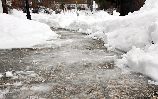 Winter ice image