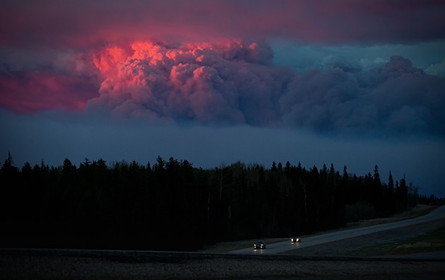 Smoke cloud image