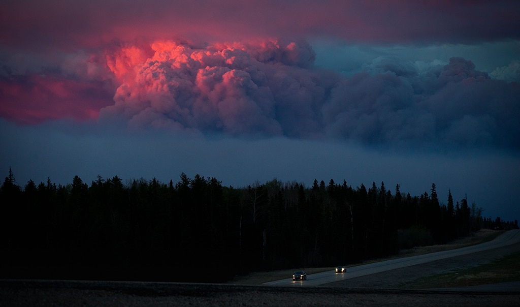 Smoke cloud